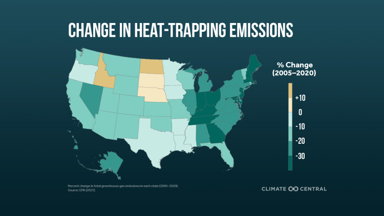 CM: Change in Emissions from 2005 to 2020 (EN) 2023